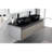Matte Black 14" Bathroom Sink - Above Counter Installation, Hygienic, To Fading, Smooth Finish, Fast Draining 24"X5.5" Mount, , , Scratch ,-249728227