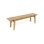Apanas Outdoor Teak Dining Bench