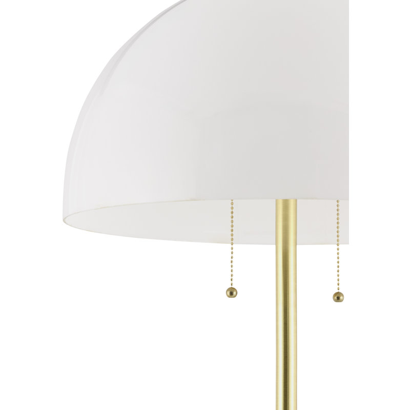Lampe sur pied Alfe, Or poli