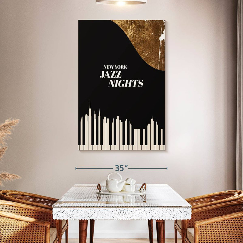 Abarca Jazz Nights, 51" H x 34" W