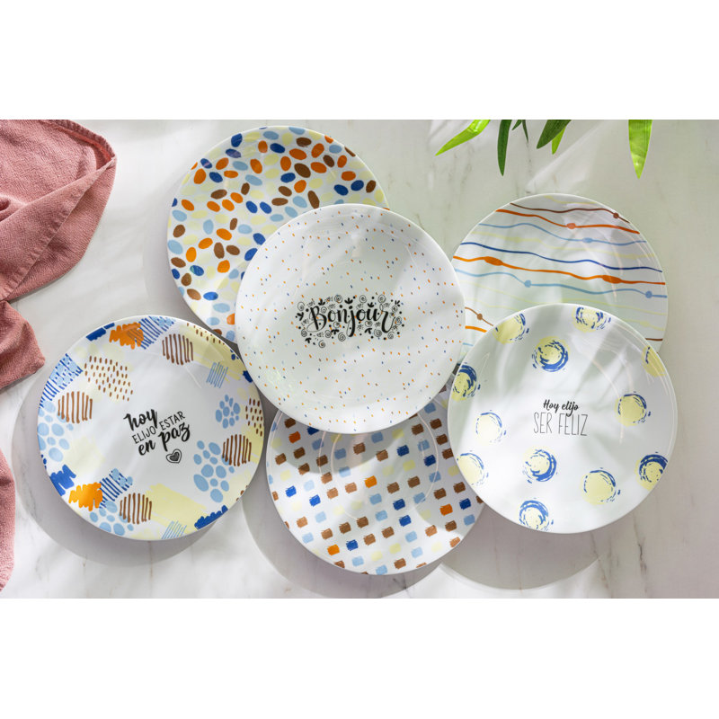 Dessert Plate Set (6 Pieces)