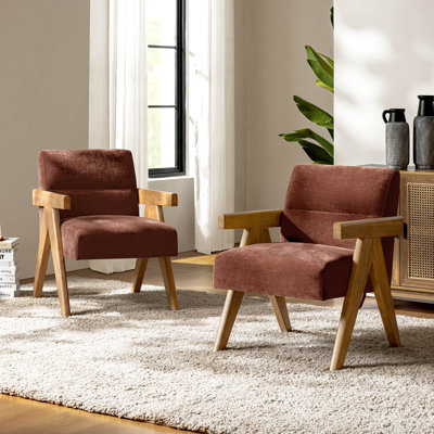 Ensemble de 2 chaises d'appoint Donohoe