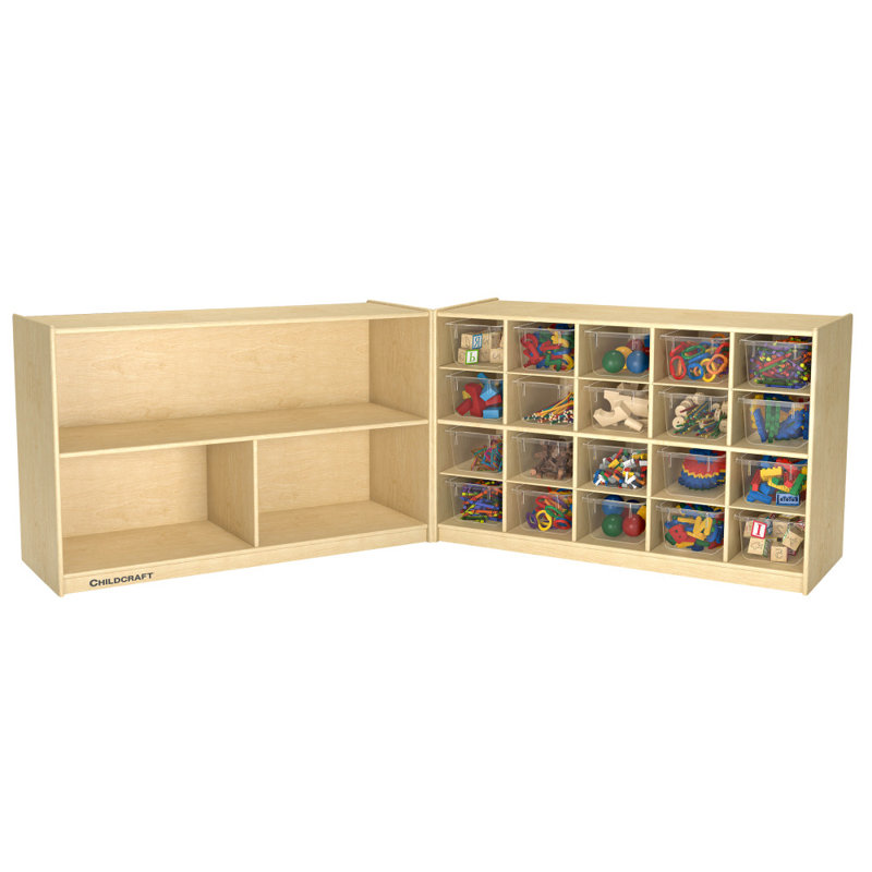 Casier mobile avec plateau