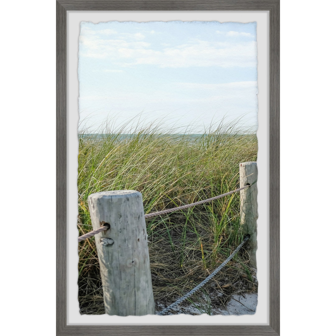 'Beach Route' - Picture Frame Photograph Print on Paper