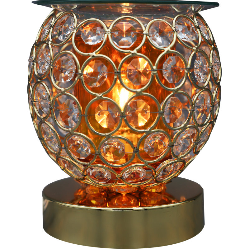 Lampe de table dorée 5 "Adem