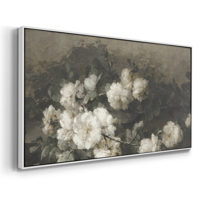 Botanical Series-CDII- Toile tendue avec châssis tendue, prête à être accrochée