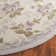 Hollander Floral Hand Hooked Wool Ivory Area Rug