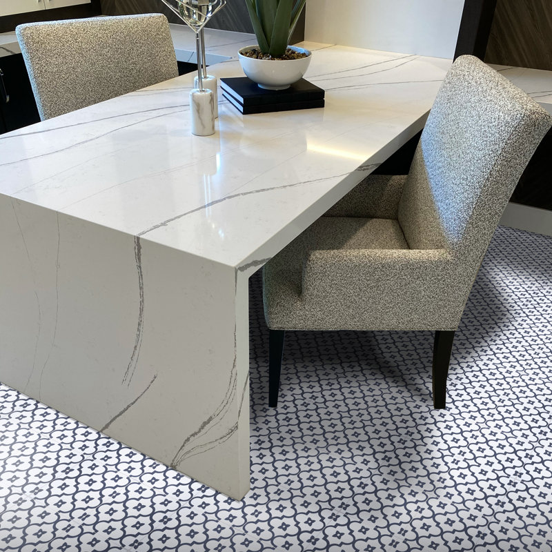 Guelz 8" x 8" Cement Patterned Wall & Floor Tile