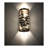 Jamareon Steel Flush Mounted Sconce