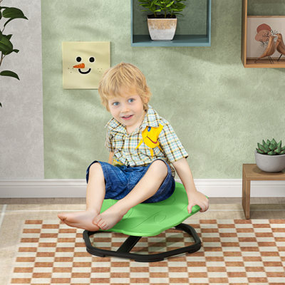 Sipan Sensory Spinning Chair for Autism Kids, Kids Swivel Chair Green