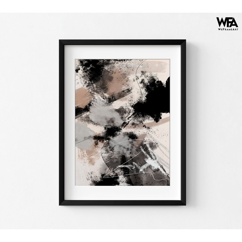 Splash Storm By Artographie Studio, Large Abstract Poster Print, Small Office Wall Art, Master Bedroom Decor, Oversized Living Room Wall Art
