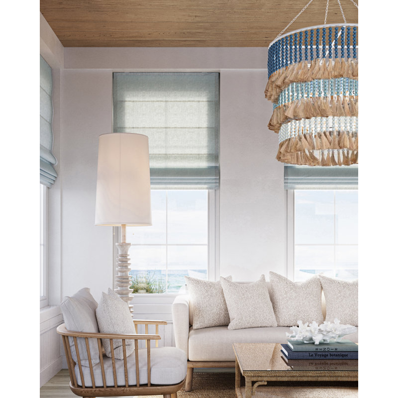 Lustre bleu St. Barts