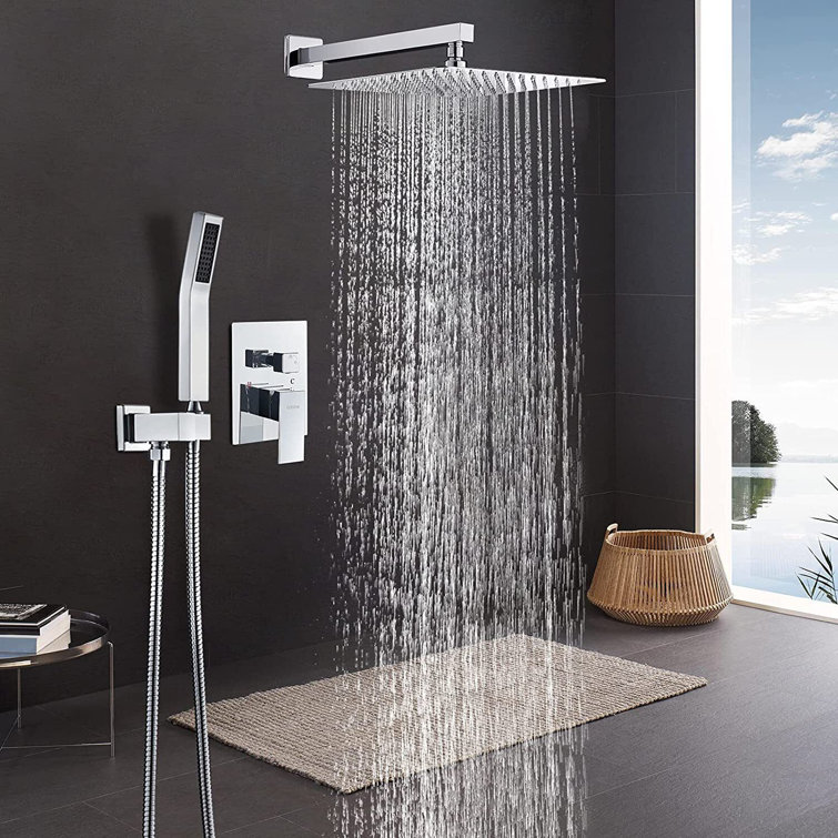 Système de douche complet avec valve brute