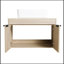 Ensemble de meuble-lavabo mural 30 po avec lavabo en céramique Modern Design