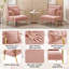 30″ W Accent Armchair with Cozy Pillow-107364740