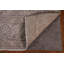 Tapis unique en laine noué à la main de style années 1960 de 6 pi 7 po x 10 pi gris Johnny