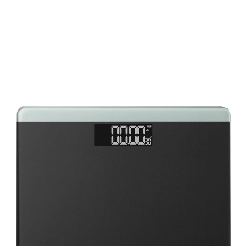Symple Stuff 3 In 1 Digital Bathroom Scales With Step-on Technology, Space Grey