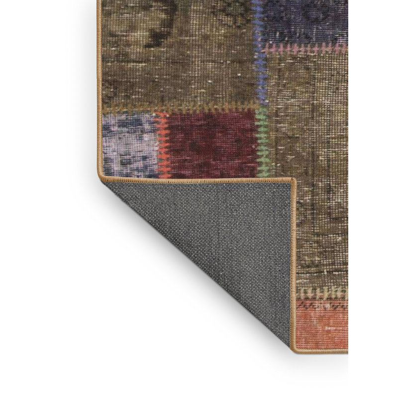 Abstract Indoor Rug, Rectangle 2' x 3'