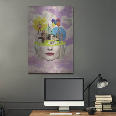 «Uncert l'ambiance» par Elo Marc, art mural en métal