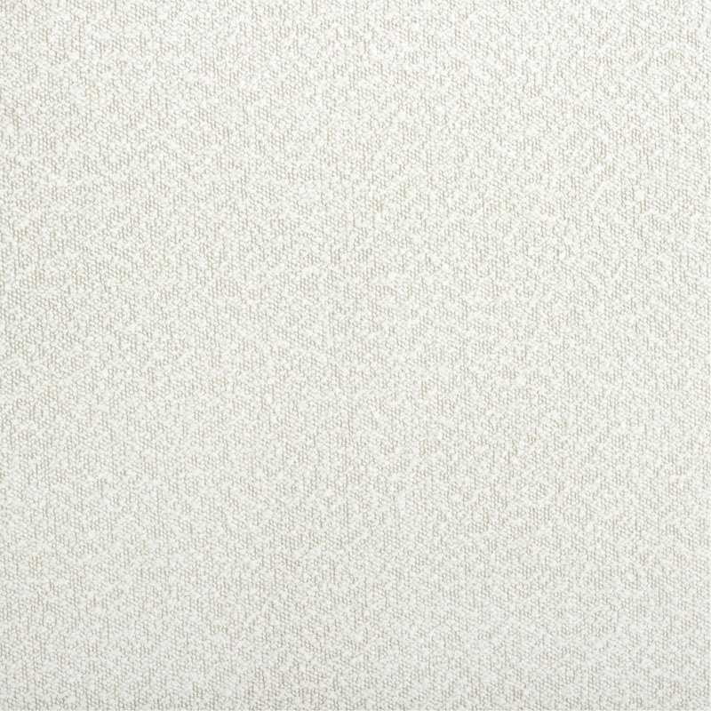 Grand lit plateforme tapissier blanc