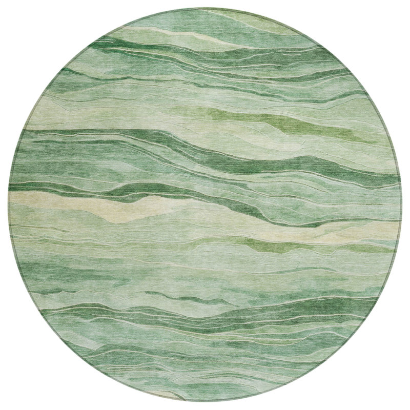 Tapis rond 8 po