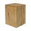 Table de bout en bois à colonne carrée MGO-950302381-950302382