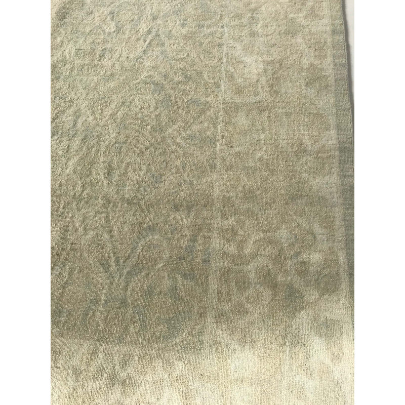 Modern One-of-a-Kind Rectangle 5'1" X 7'2" Hand Knotted Area Rug