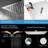 High Flow Stainless Steel Square Rainfall Shower-115211749