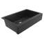 Ensemble d'évier de cuisine à tablier simple à tablier frontal 34 po x 21 1/4 po Karran Quartz-50597847