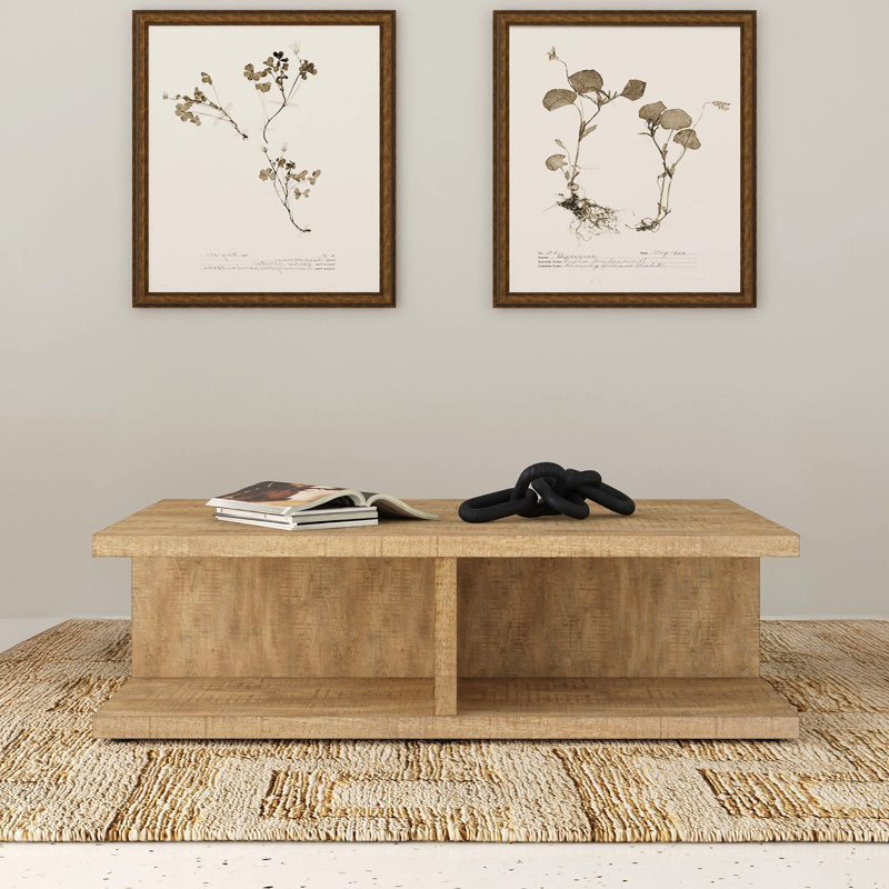 Table basse rectangulaire