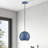 Cavill Led Ocean Blue Globe Pendant-121436202