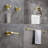 Cube 5 - Piece Bathroom Hardware Set-90977480
