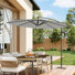 Annora 300cm Tilt Cantilever Parasol