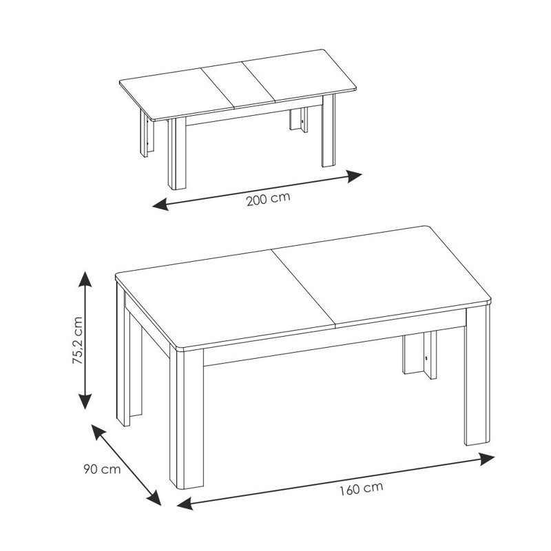 Arwen Extendable Dining Table