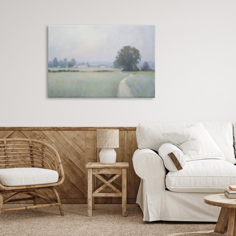 Long Driveway Landscape Canvas, conception de Petal Prints Design, H 20 po x l 30 po