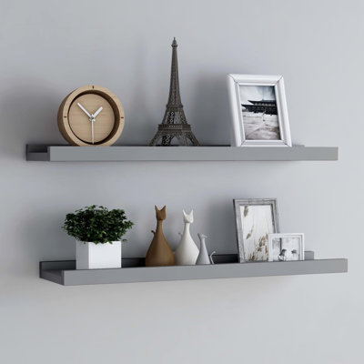 Foust 2 Piece Straight Floating Shelf