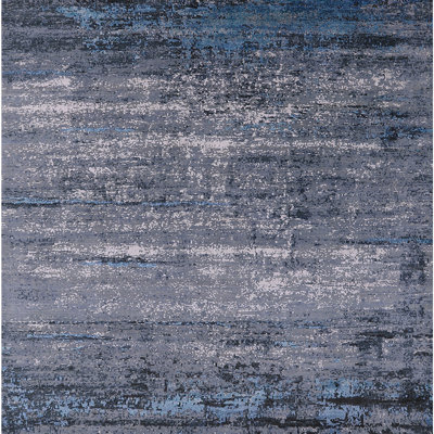 Tapis bleu / rouge