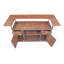 Comptoir de bar, fait de bois et de fer, 72 x 28 x 42