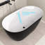 51" X 28" Freestanding Soaking Acrylic Bathtub-104236917