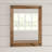 Edna Solid Wood Rectangle Wall Mirror-1436943936
