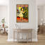 «A Girl Who Really Lived Christmas», impression sur toile-361419031
