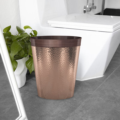 Steel Open Waste Basket - 2.25 Gallons