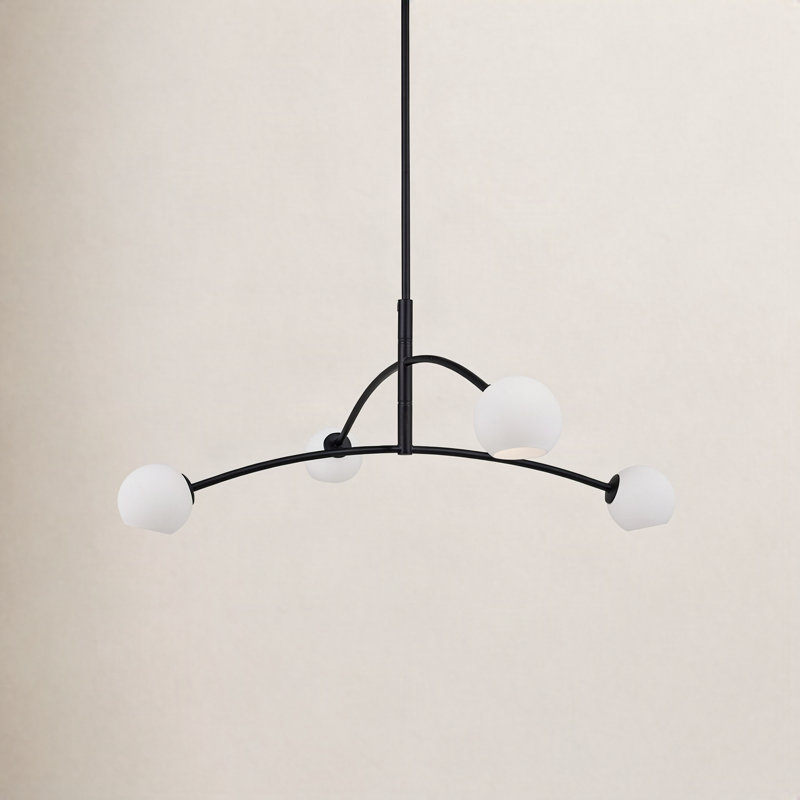 Alisina Iron 4-Light Chandelier