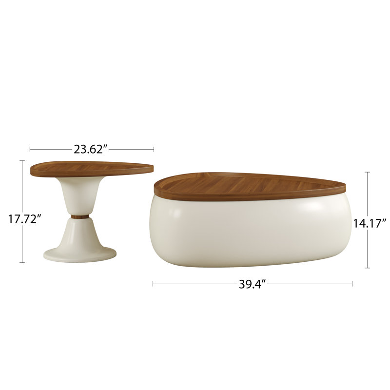 Ensemble de table basse 2 pièces 2 pièces