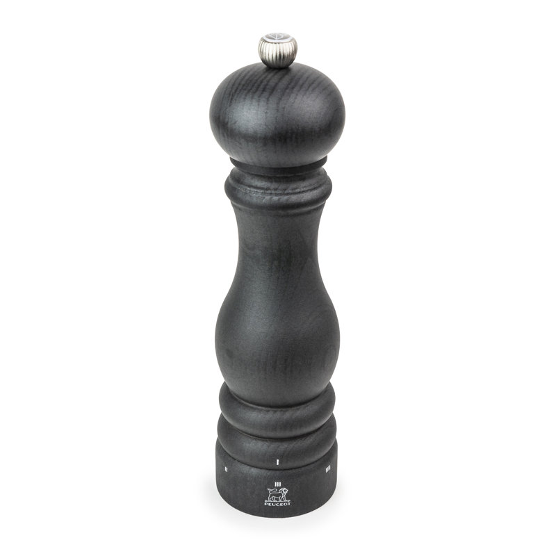 Peugeot Saveurs, Paris U'Select - Salt Mill, 18cm H x 5.9cm W x 5.9cm D, Graphite Wood