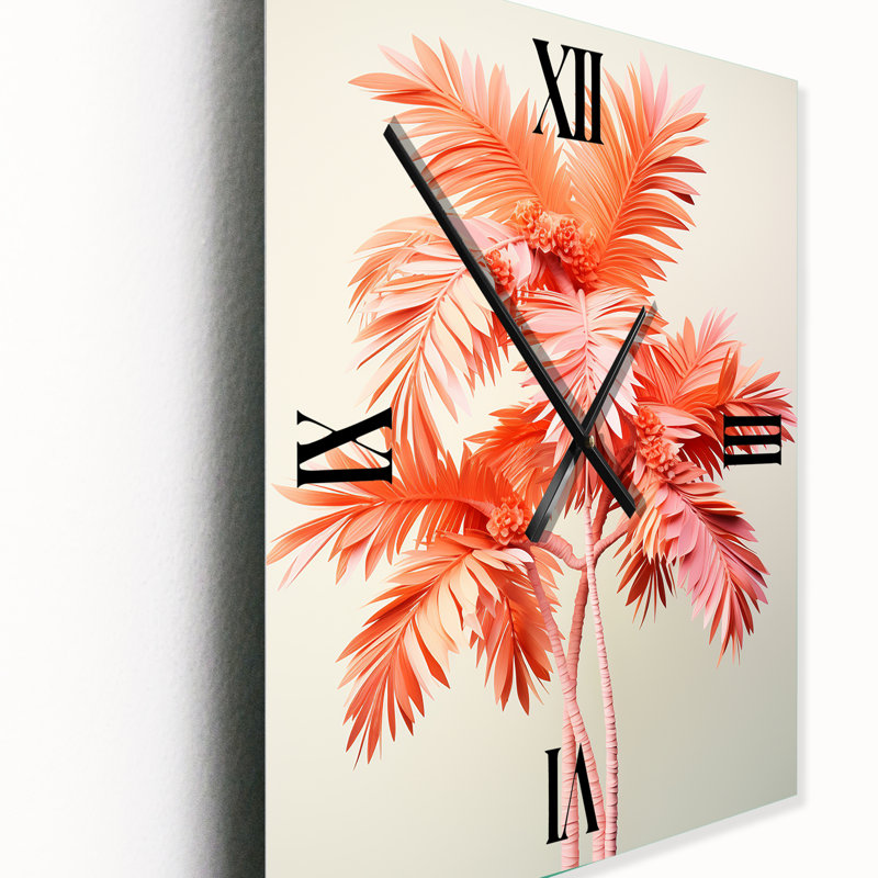 Horloge murale Courtneyann, Très grand