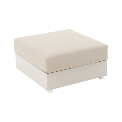Outdoor Ottoman With Cushion