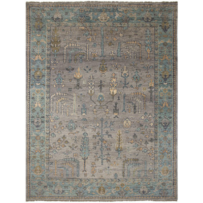 Tapis rectangulaire nouvel âge 9 pi x 11 pi 9 po One-of-a-Kind