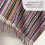 Colourful Patterned Towels with Tassels-847984962