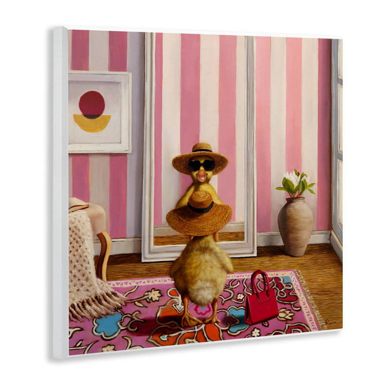 Plaque murale Hello Gorgeous Duckling, design par Lucia Heffernan